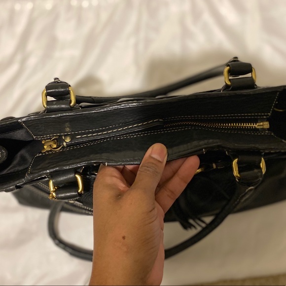 Classic Coach purse- black - Picture 3 of 7